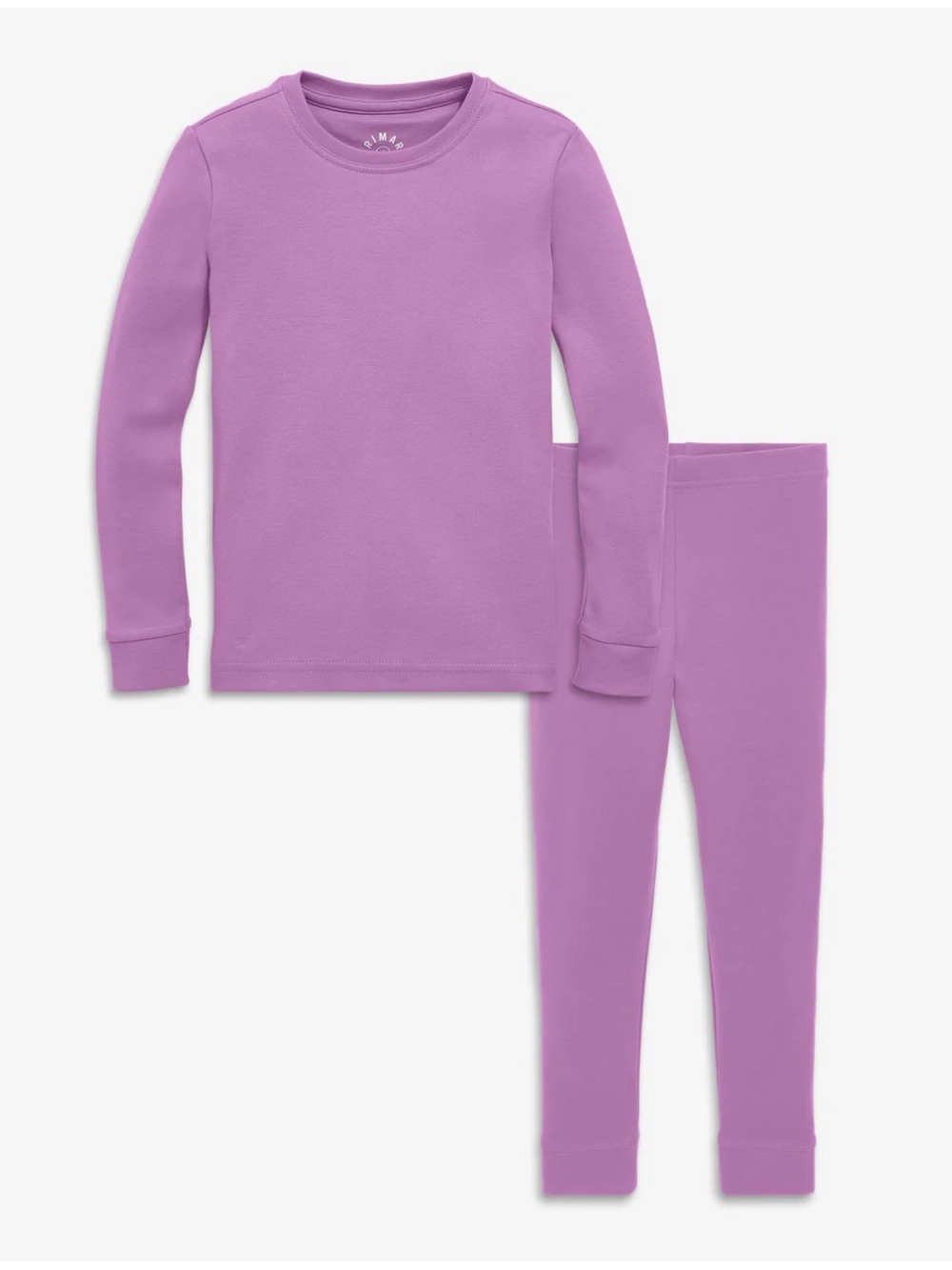 EUC Primary Long Sleeve and Pant Pajama Set